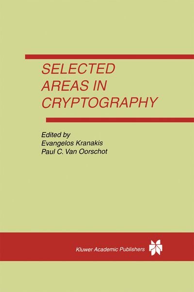 Produktbild: Selected Areas in Cryptography