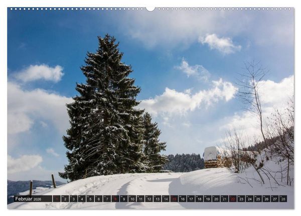 Produktbild: Eindrucksvolle Landschaften (hochwertiger Premium Wandkalender 2026 DIN A2 quer), Kunstdruck in Hochglanz