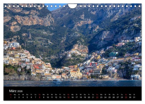 Produktbild: Amalfik&uuml;ste und Capri (Wandkalender 2026 DIN A4 quer), CALVENDO Monatskalender
