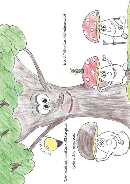 Produktbild: Der kleine, schlaue Steinpilz (wie alles begann), Die 2 Pilze im M&auml;rchenwald