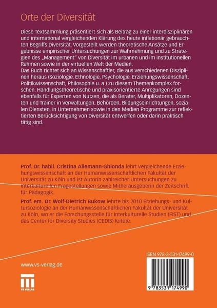 Produktbild: Orte der Diversit&auml;t