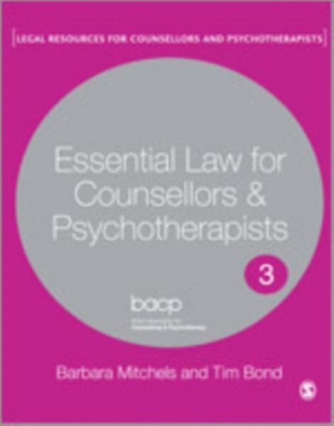 Produktbild: Essential Law for Counsellors and Psychotherapists