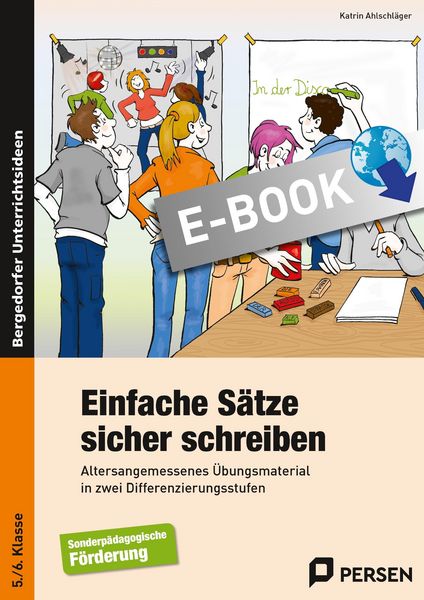 Produktbild: Einfache S&auml;tze sicher schreiben