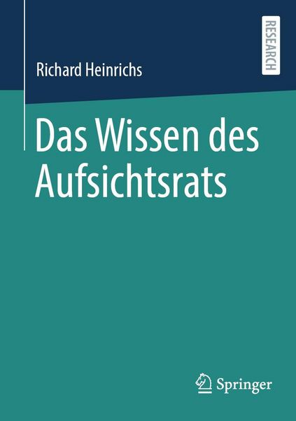 Produktbild: Das Wissen des Aufsichtsrats
