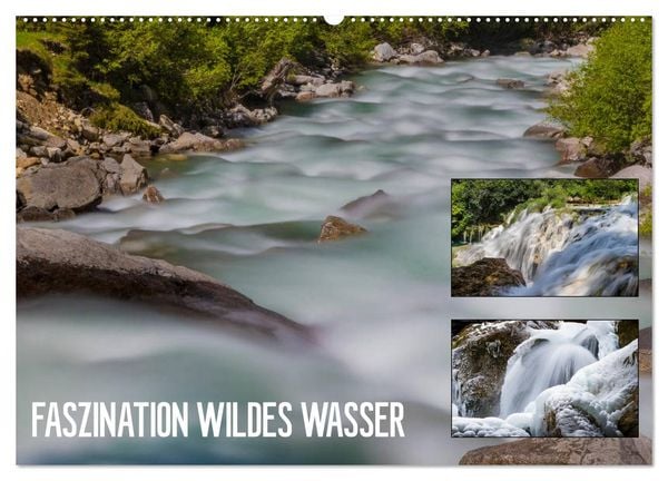 Produktbild: Faszination wildes Wasser (Wandkalender 2026 DIN A2 quer), CALVENDO Monatskalender