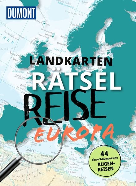 Produktbild: DUMONT Bildband Landkarten-R&auml;tselreise Europa