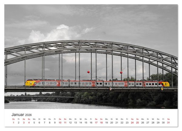 Produktbild: Frankfurt am Main - Abseits der Touristenstr&ouml;me (hochwertiger Premium Wandkalender 2026 DIN A2 quer), Kunstdruck in Hochglanz