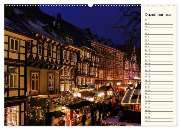 Produktbild: Der Harz - Sagenumwoben und Wildromantisch (hochwertiger Premium Wandkalender 2026 DIN A2 quer), Kunstdruck in Hochglanz