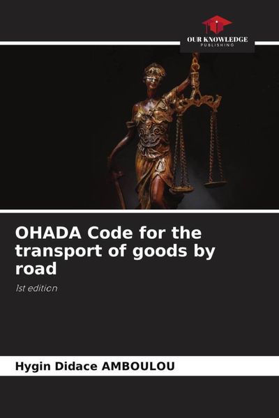 Produktbild: OHADA Code for the transport of goods by road