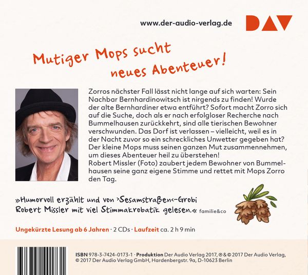Produktbild: Zorro, der Mops &ndash; Teil 2: Der Held vom Sommersee