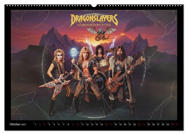 Produktbild: Schrill, bizarr und wilde Haare (hochwertiger Premium Wandkalender 2027 DIN A2 quer), Kunstdruck in Hochglanz