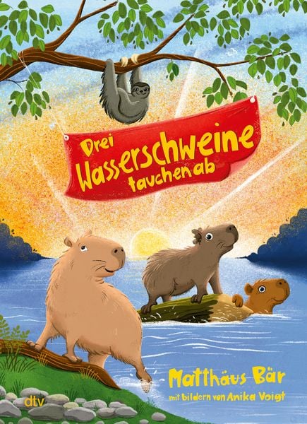 Produktbild: Drei Wasserschweine tauchen ab