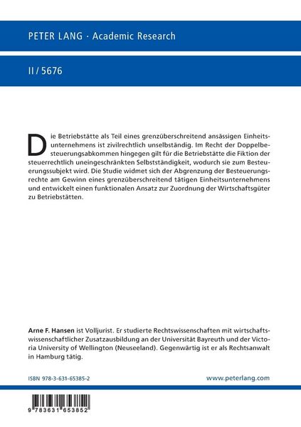 Produktbild: Die Zuordnung von Wirtschaftsg&uuml;tern zu Betriebst&auml;tten im Recht der Doppelbesteuerungsabkommen