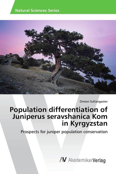 Produktbild: Population differentiation of Juniperus seravshanica Kom in Kyrgyzstan