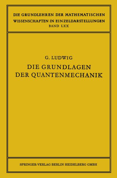 Produktbild: Die Grundlagen der Quantenmechanik
