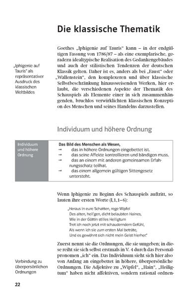 Produktbild: Lekt&uuml;rehilfen. Iphigenie auf Tauris