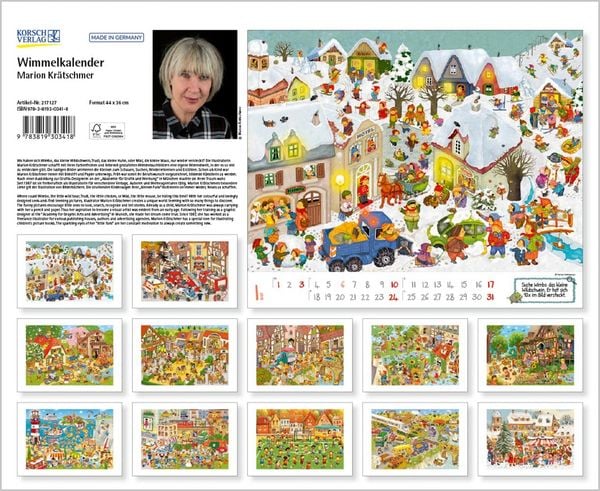 Produktbild: Wimmelkalender 2027