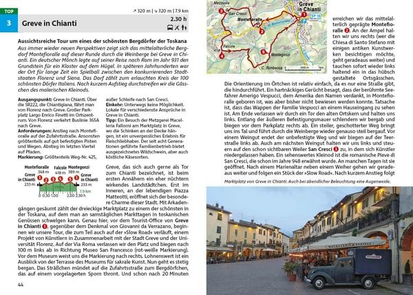 Produktbild: ROTHER Wanderf&uuml;hrer Toskana - Der S&uuml;den. 50 Touren zwischen Florenz und der Maremma, im Chianti und um San Gimignano und Siena