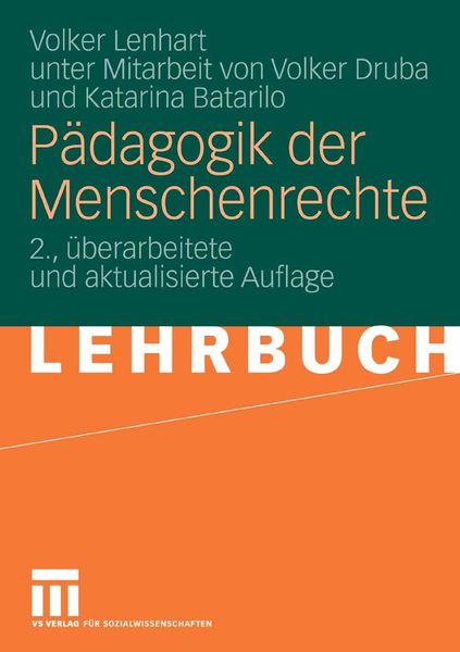 Produktbild: P&auml;dagogik der Menschenrechte