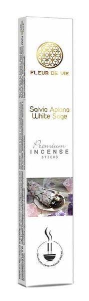 Räucherstäbchen Fleur de Vie 'Salvia Apiana White Sage' Premium Sticks 16gr