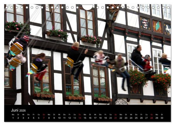Produktbild: Jahrmarkt 2026 (Wandkalender 2026 DIN A4 quer), CALVENDO Monatskalender