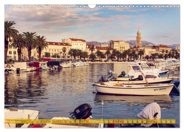 Produktbild: Split - Zauberhafte Perle an der Adriak&uuml;ste Kroatiens (Wandkalender 2026 DIN A3 quer), CALVENDO Monatskalender