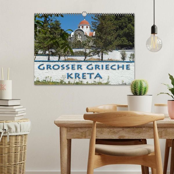 Produktbild: Gro&szlig;er Grieche Kreta (Wandkalender 2027 DIN A3 quer), CALVENDO Monatskalender