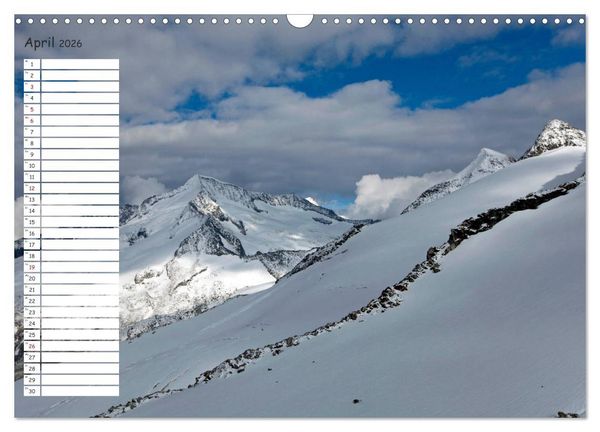 Produktbild: Der Gro&szlig;venediger 3666m (Wandkalender 2026 DIN A3 quer), CALVENDO Monatskalender