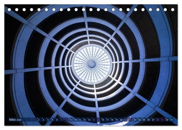 Produktbild: Funktion und &Auml;sthetik - Architektur f&uuml;r Mobilit&auml;t (Tischkalender 2026 DIN A5 quer), CALVENDO Monatskalender
