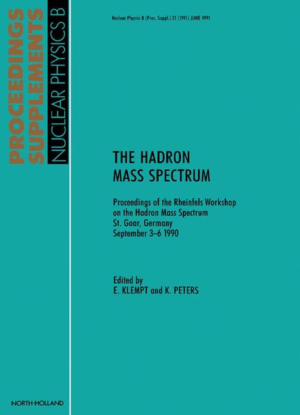 Produktbild: The Hadron Mass Spectrum