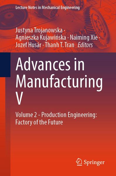 Produktbild: Advances in Manufacturing V