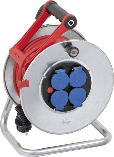 Brennenstuhl 1199854 Kabeltrommel 25.00m Blau Frankreich-Stecker