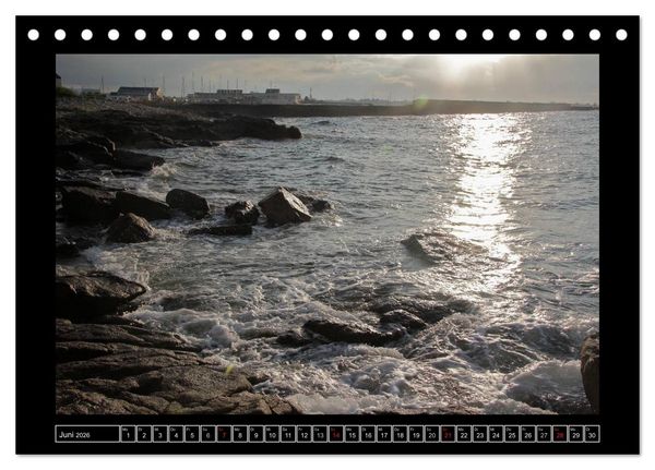 Produktbild: Licht der Bretagne (Tischkalender 2026 DIN A5 quer), CALVENDO Monatskalender