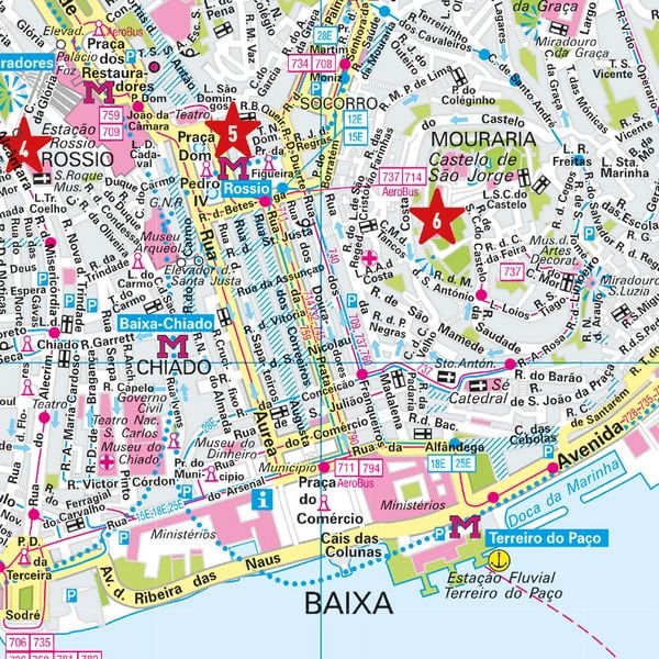 Produktbild: MARCO POLO Cityplan Lissabon 1:12.000