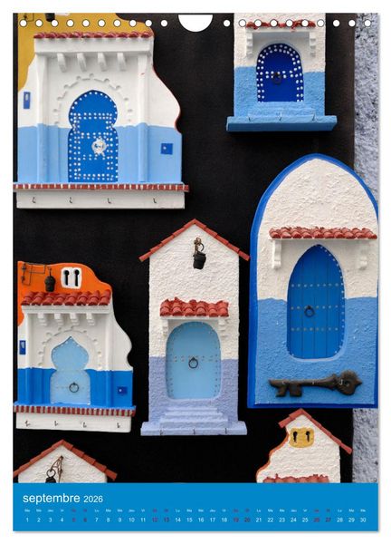 Produktbild: Portes Orientales (Calendrier mural 2026 DIN A4 horizontal), CALVENDO calendrier mensuel