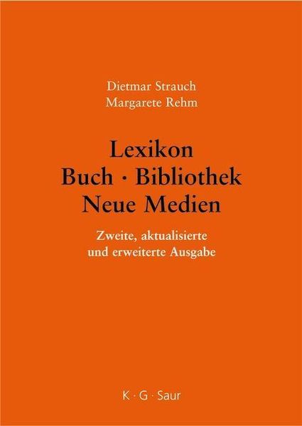 Produktbild: Lexikon Buch - Bibliothek - Neue Medien