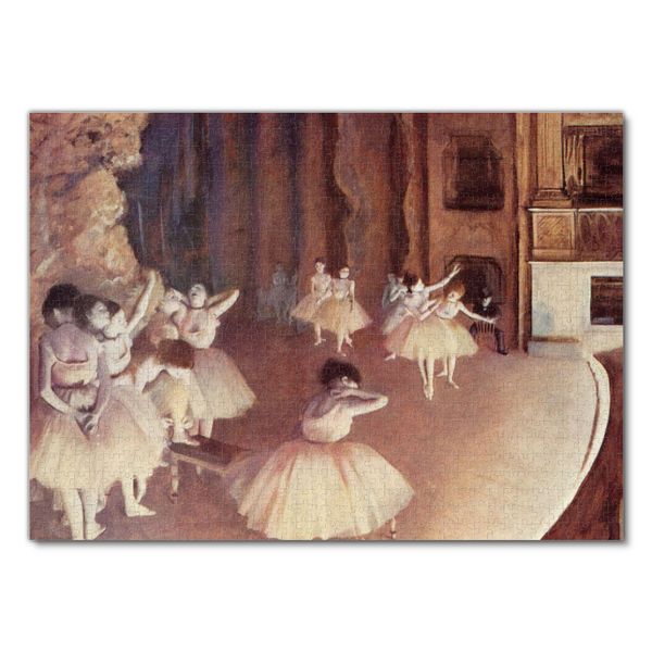 Produktbild: Lais Puzzle Edgar Germain Hilaire Degas - Generalprobe des Balletts auf der B&uuml;hne 1000 Teile