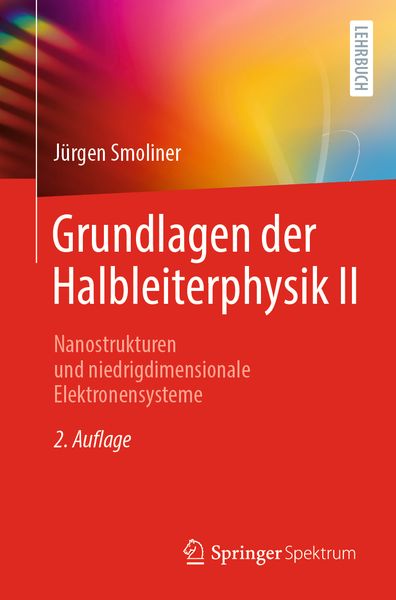 Produktbild: Grundlagen der Halbleiterphysik II