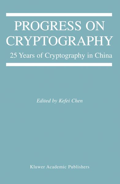 Produktbild: Progress on Cryptography