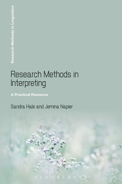 Produktbild: Research Methods in Interpreting