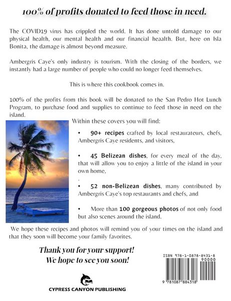Produktbild: Ambergris Caye COVID Relief Cookbook