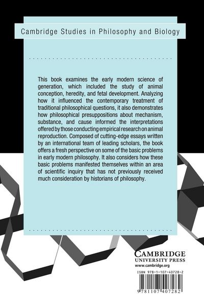 Produktbild: The Problem of Animal Generation in Early Modern Philosophy