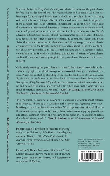 Produktbild: Siting Postcoloniality