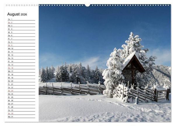 Produktbild: Winterm&auml;rchen. Landschaften im Schnee (Wandkalender 2026 DIN A2 quer), CALVENDO Monatskalender