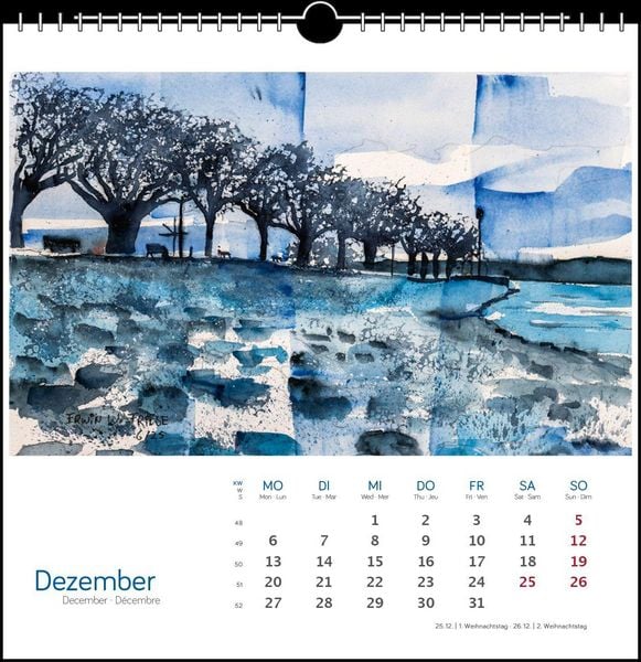 Produktbild: Bodensee Aquarell 2027