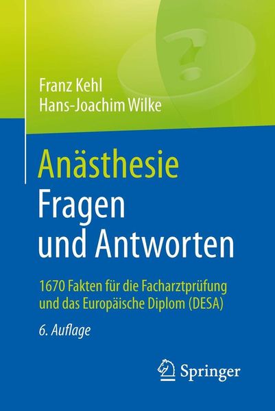 Produktbild: An&auml;sthesie. Fragen und Antworten