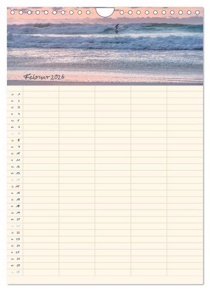 Produktbild: Mit Blick auf's Meer (Wandkalender 2026 DIN A4 hoch), CALVENDO Monatskalender