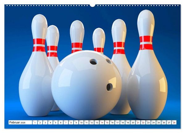 Produktbild: Indoor Aktivit&auml;ten. Billard, Darts und Bowling. Impressionen (hochwertiger Premium Wandkalender 2026 DIN A2 quer), Kunstdruck in Hochglanz