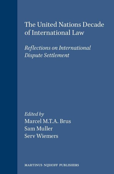 Produktbild: The United Nations Decade of International Law