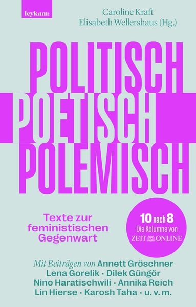 Produktbild: Politisch, poetisch, polemisch